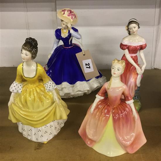 4 Royal Doulton, Mary etc